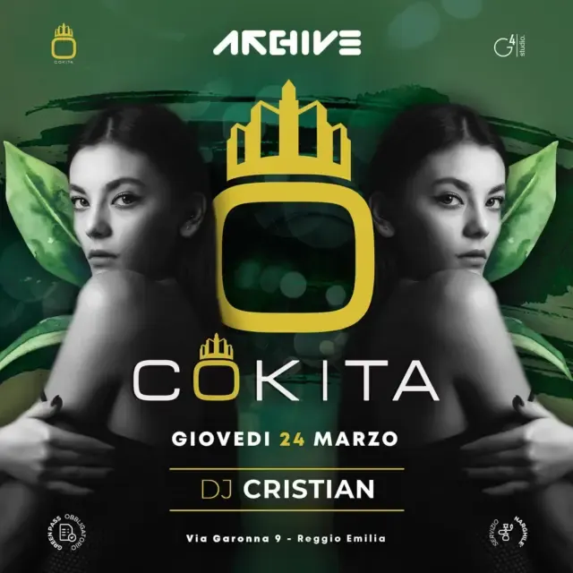 Locandina Cokita all'Archive di Reggio Emilia
