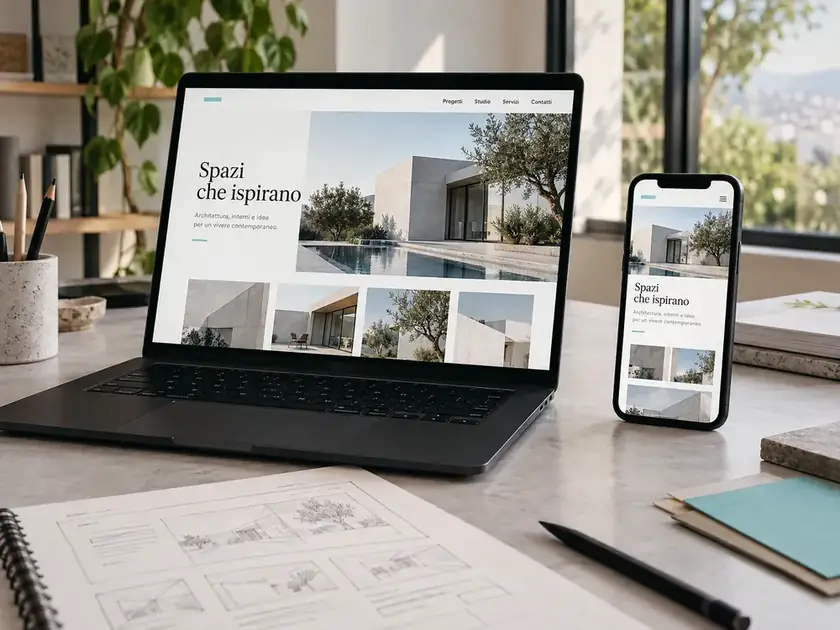 Sito web realizzato da G4 Studio su computer e smartphone